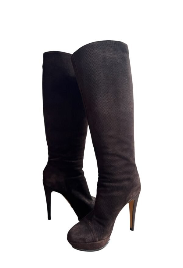PRADA MEXICO - BROWN HIGH BOOTS - Image 11